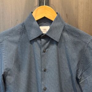 Ben Sherman Navy Textured Button-Down Shirt